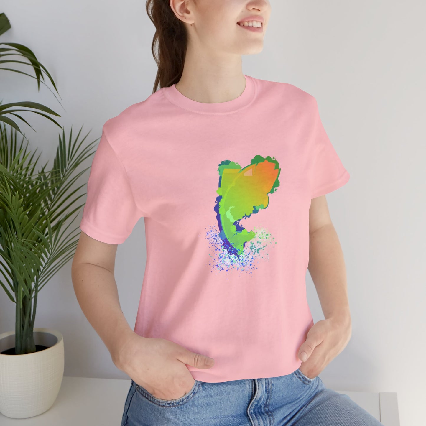 Leaping Neon Fish T-Shirt