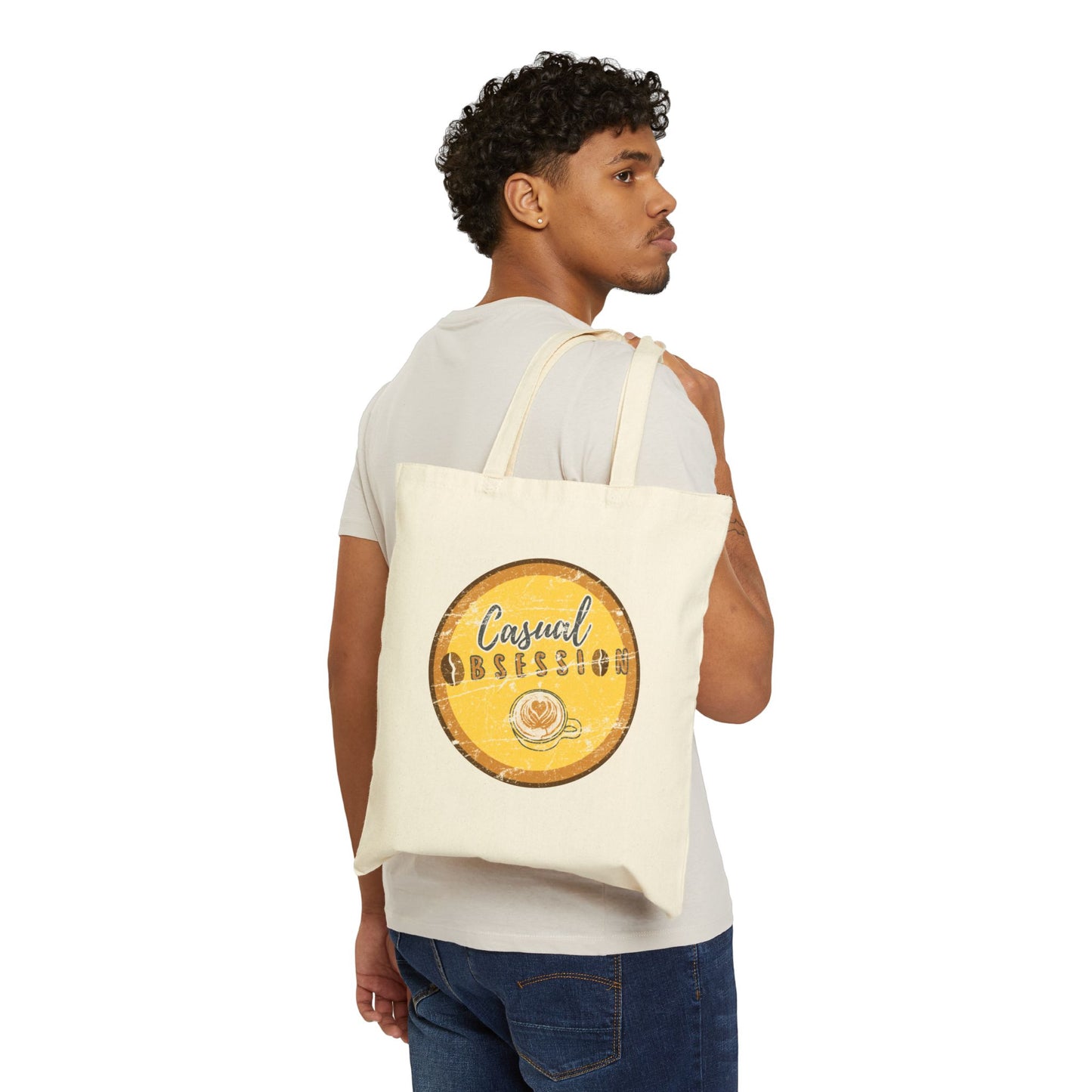 Casual Obsession Cotton Tote Bag