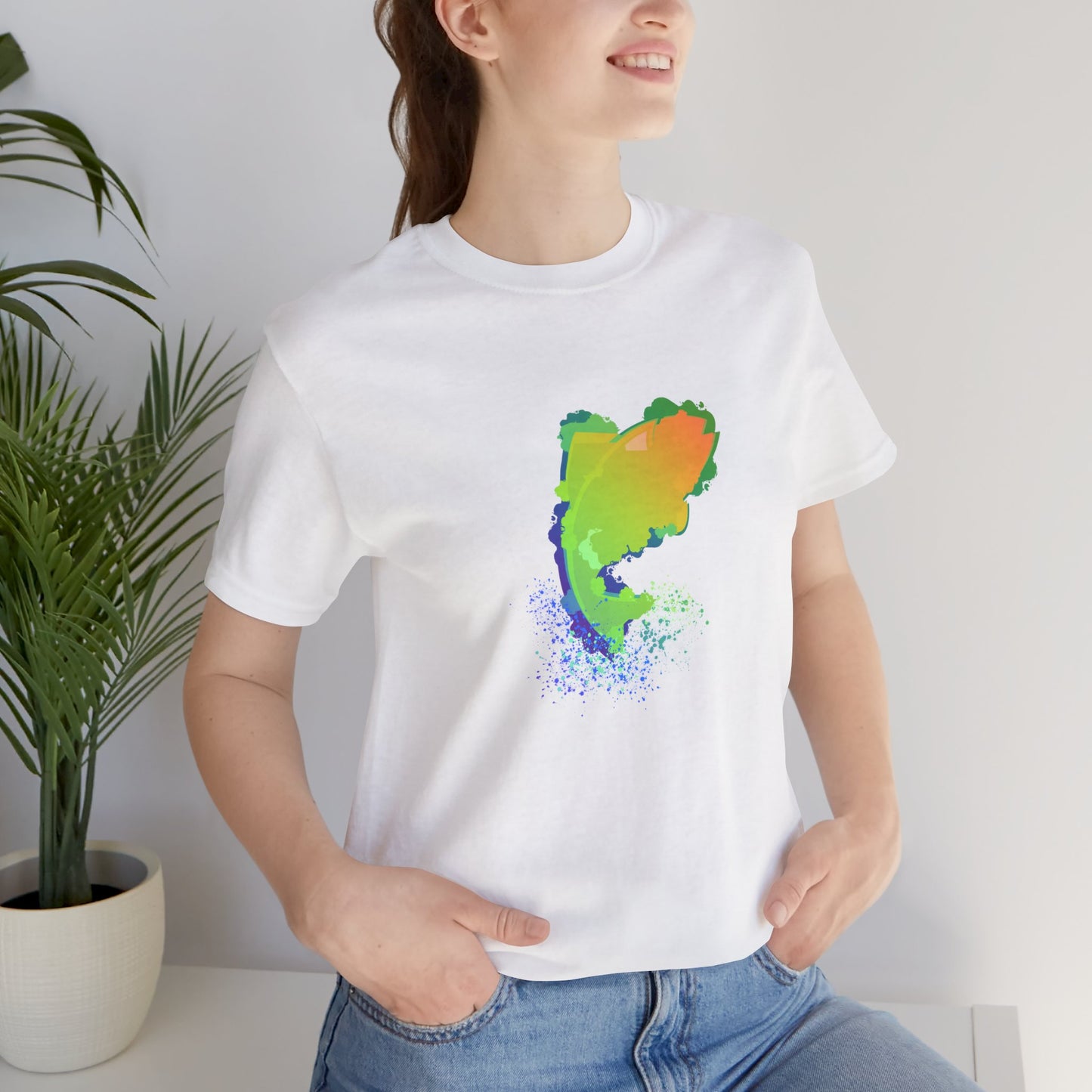 Leaping Neon Fish T-Shirt