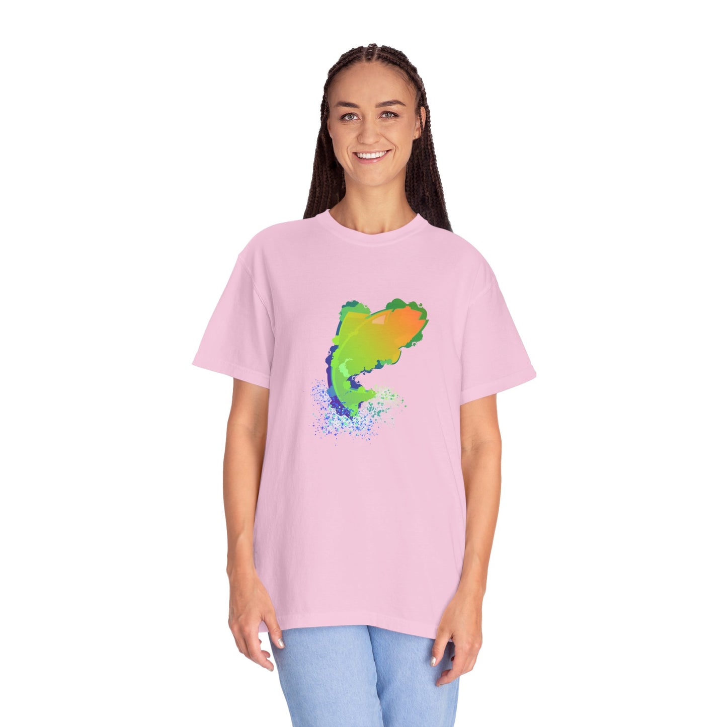 Leaping Neon Fish T-Shirt