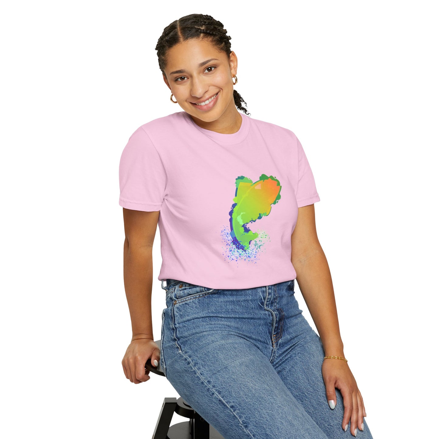 Leaping Neon Fish T-Shirt