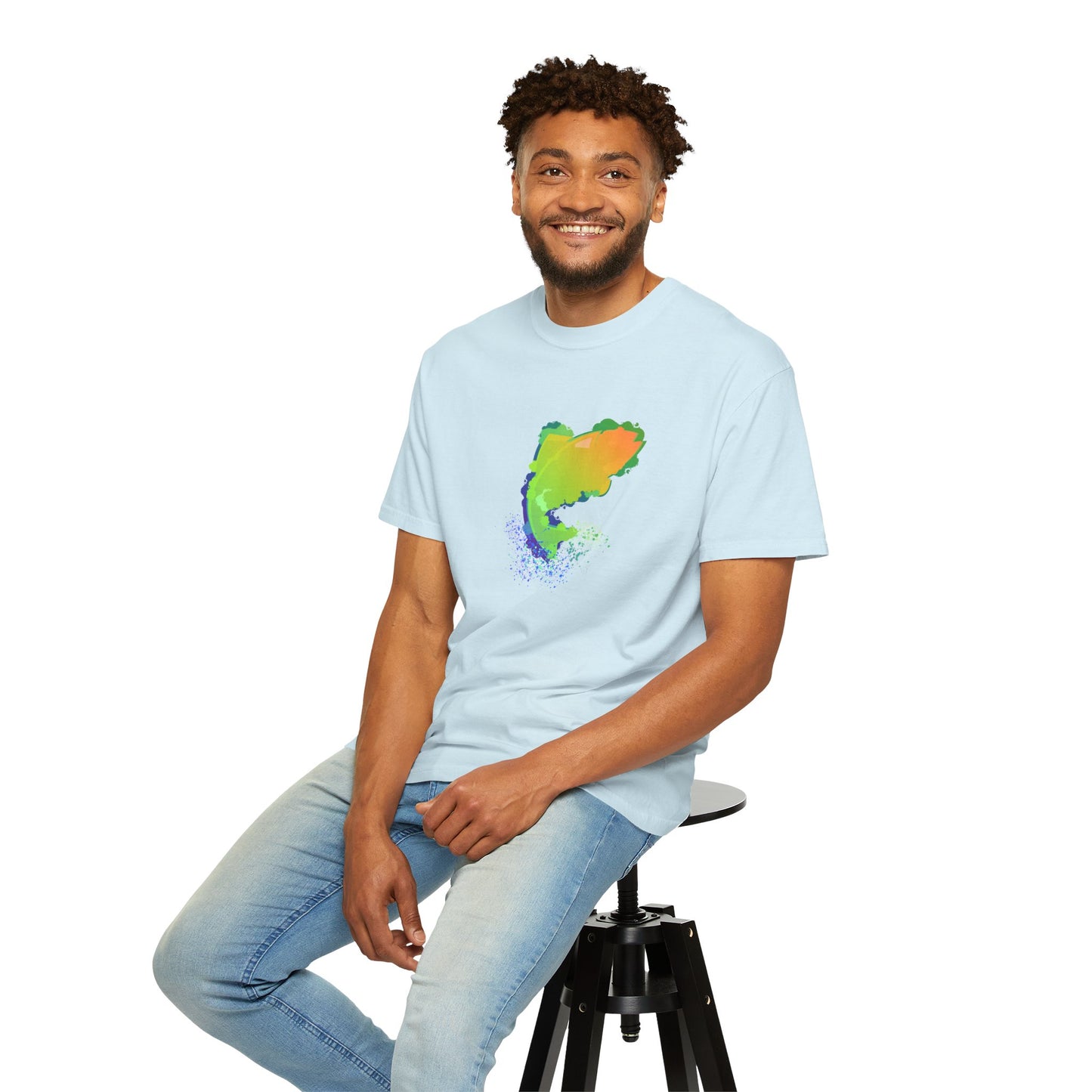 Leaping Neon Fish T-Shirt
