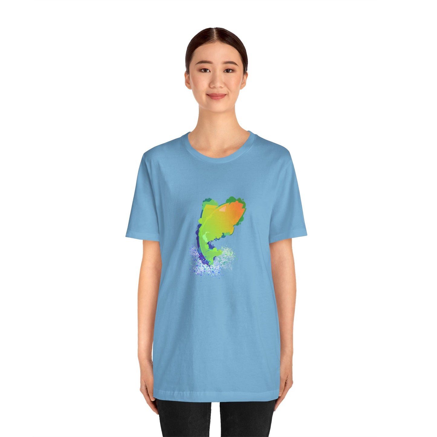 Leaping Neon Fish T-Shirt