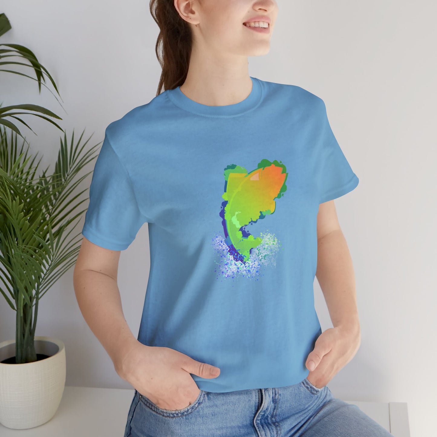 Leaping Neon Fish T-Shirt