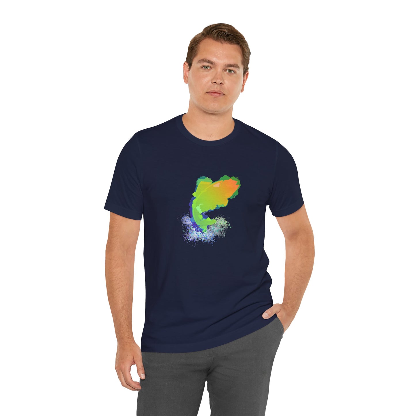 Leaping Neon Fish T-Shirt