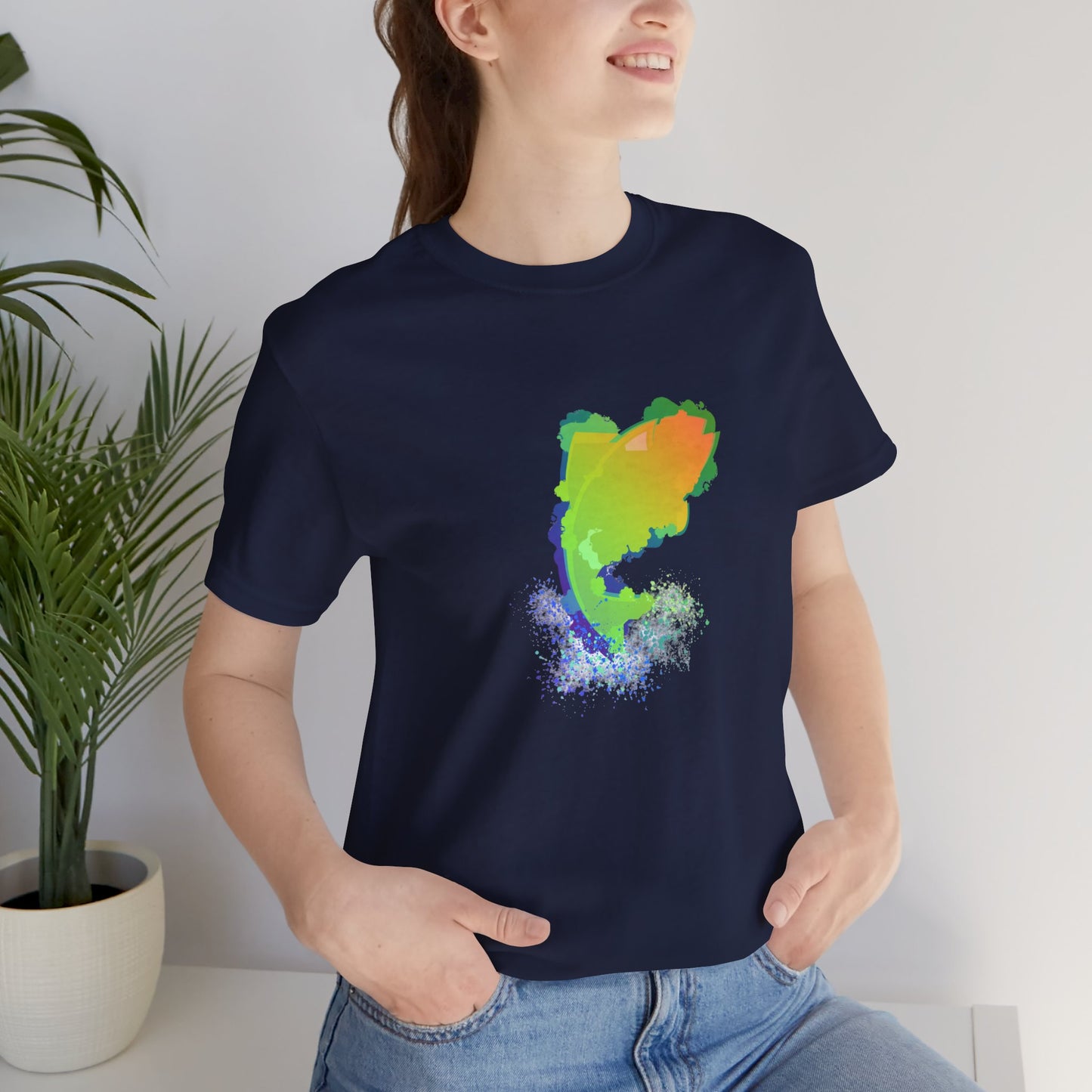 Leaping Neon Fish T-Shirt