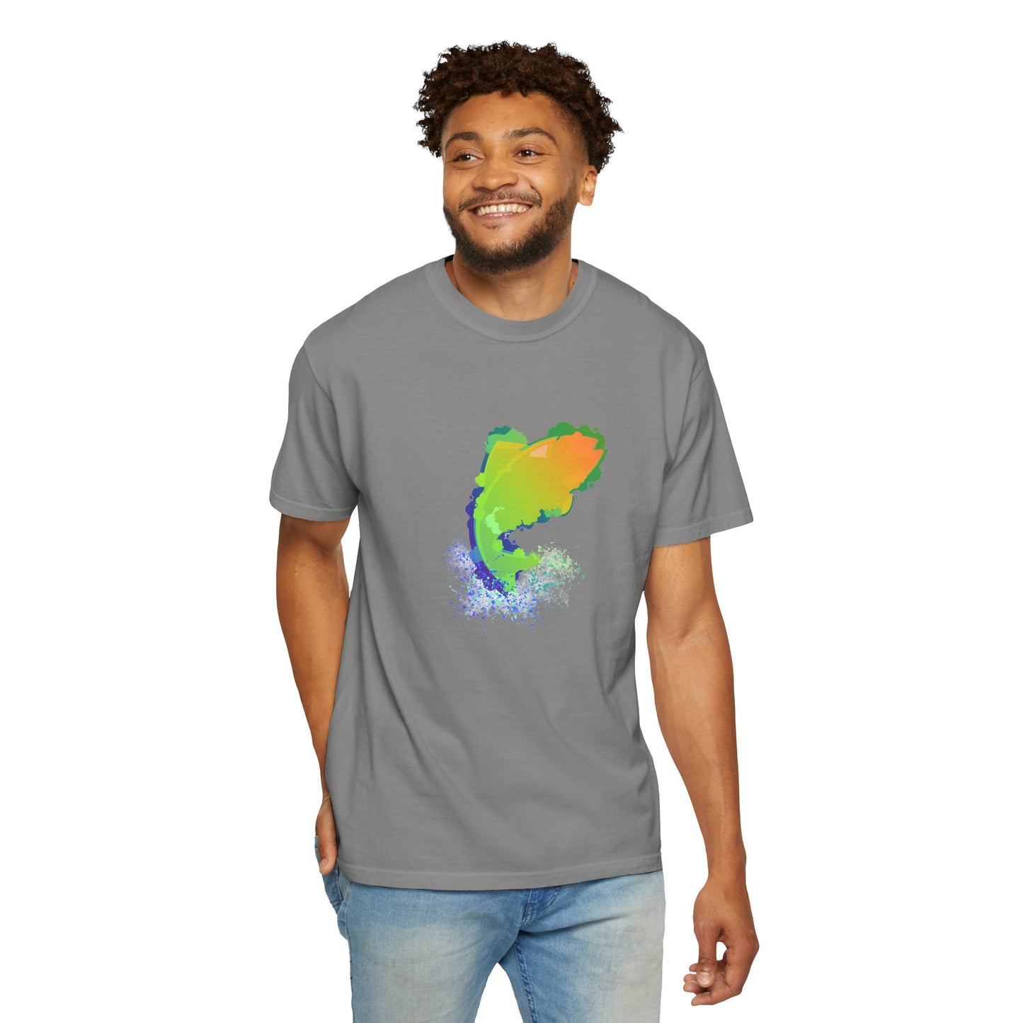 Leaping Neon Fish T-Shirt