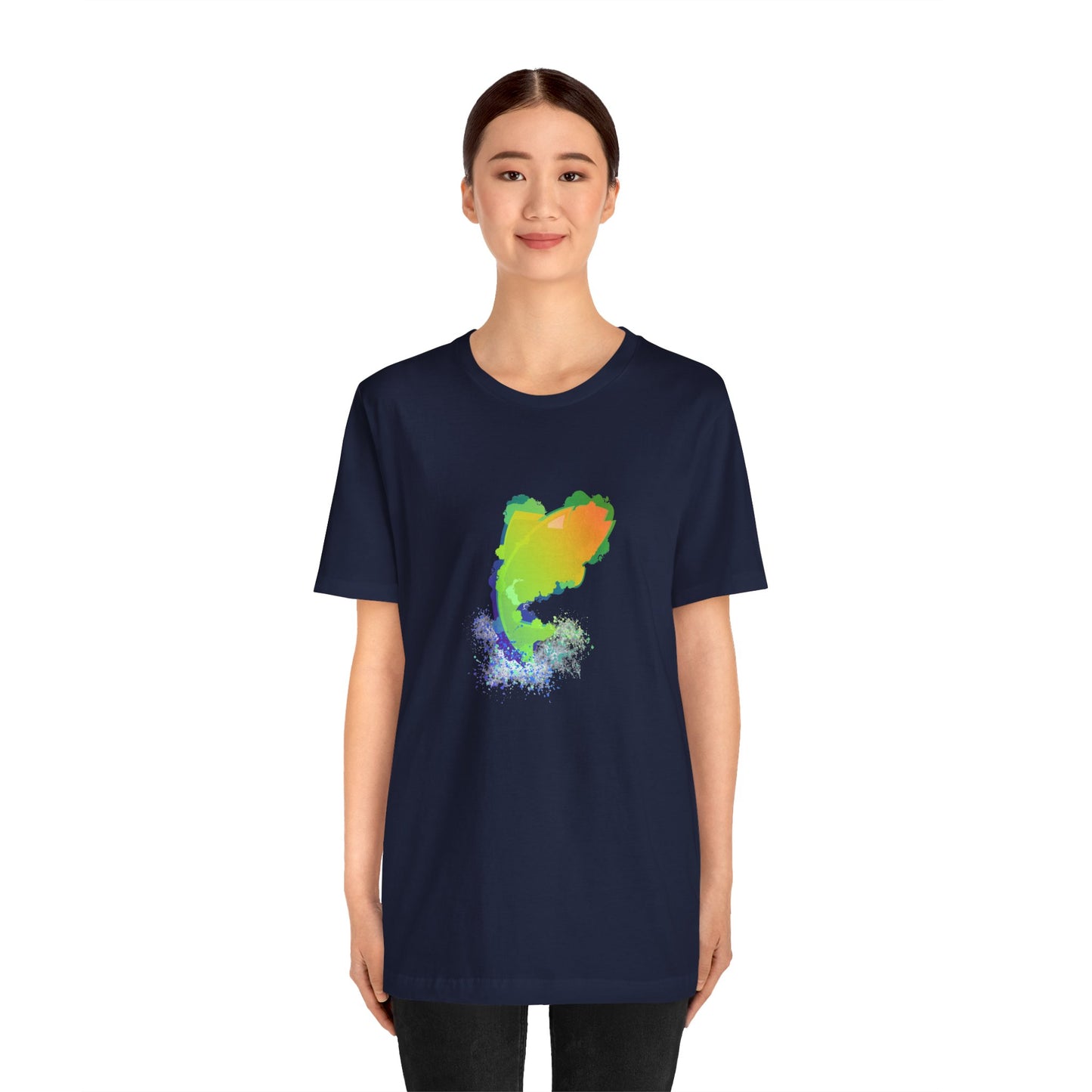 Leaping Neon Fish T-Shirt