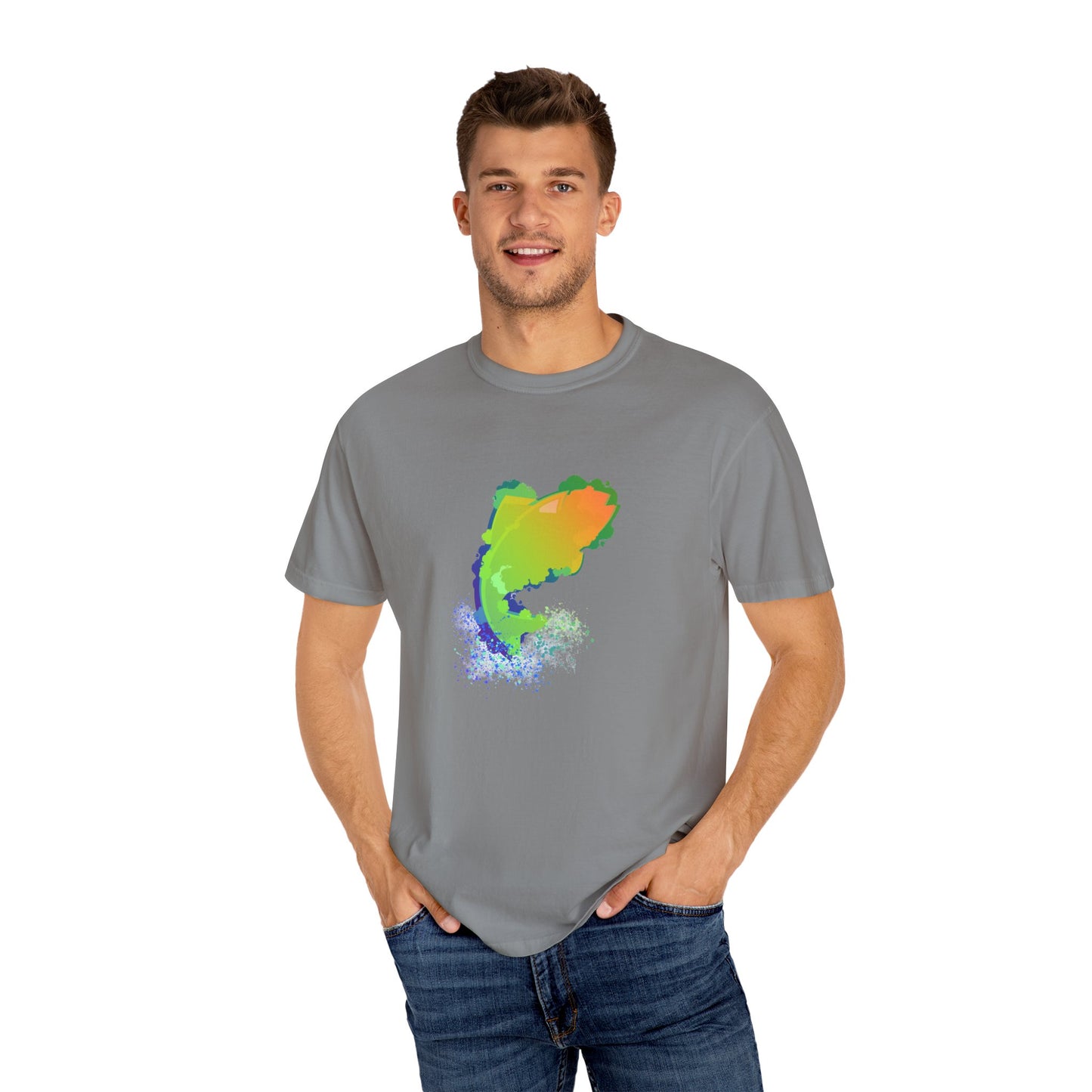 Leaping Neon Fish T-Shirt
