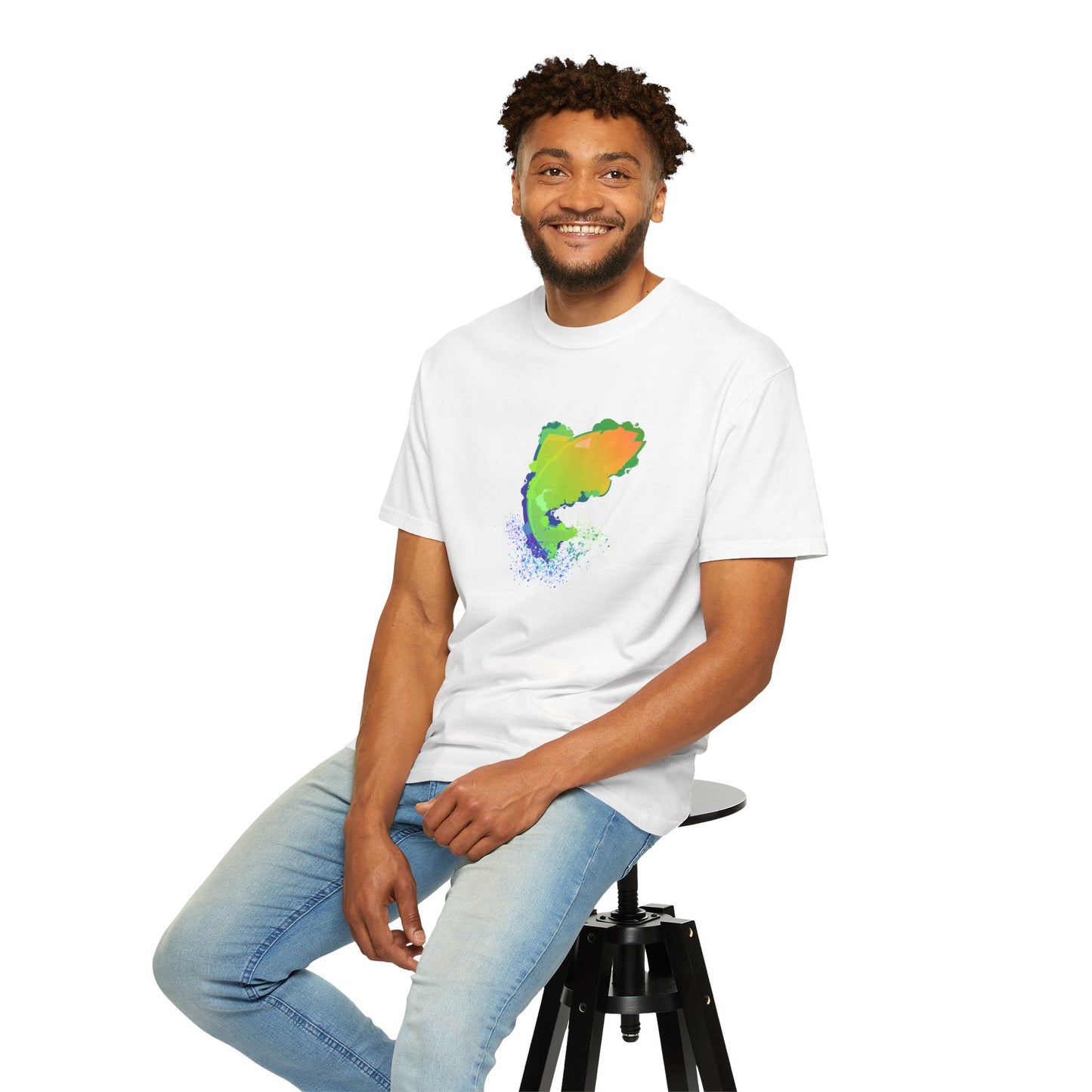 Leaping Neon Fish T-Shirt