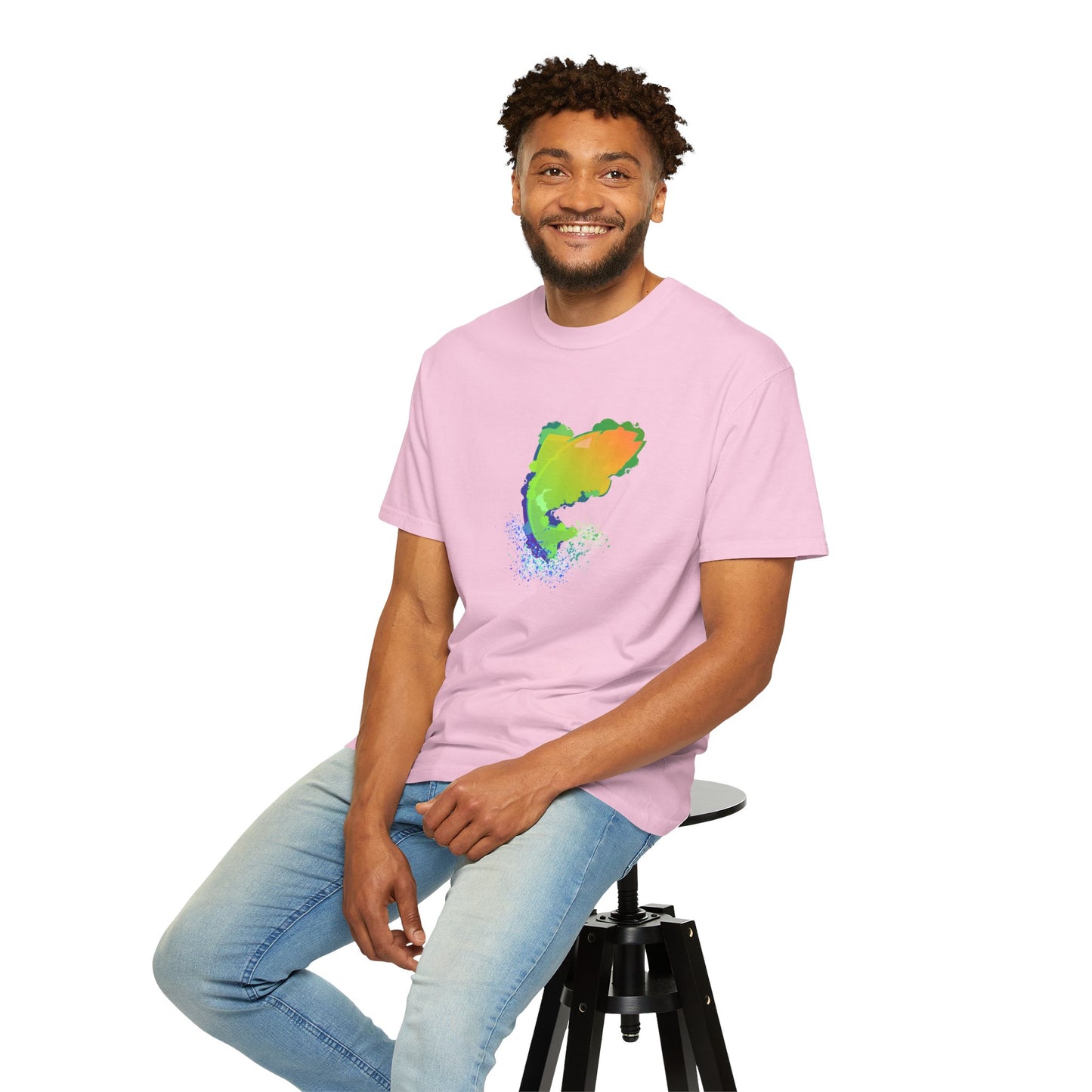 Leaping Neon Fish T-Shirt