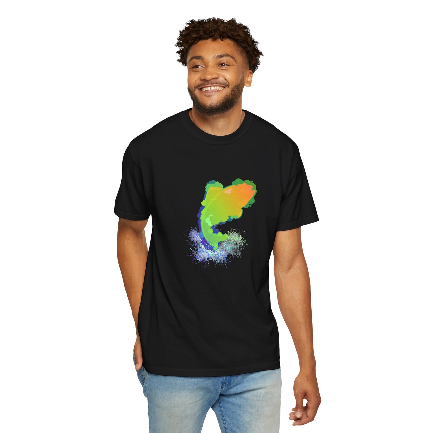 Leaping Neon Fish T-Shirt