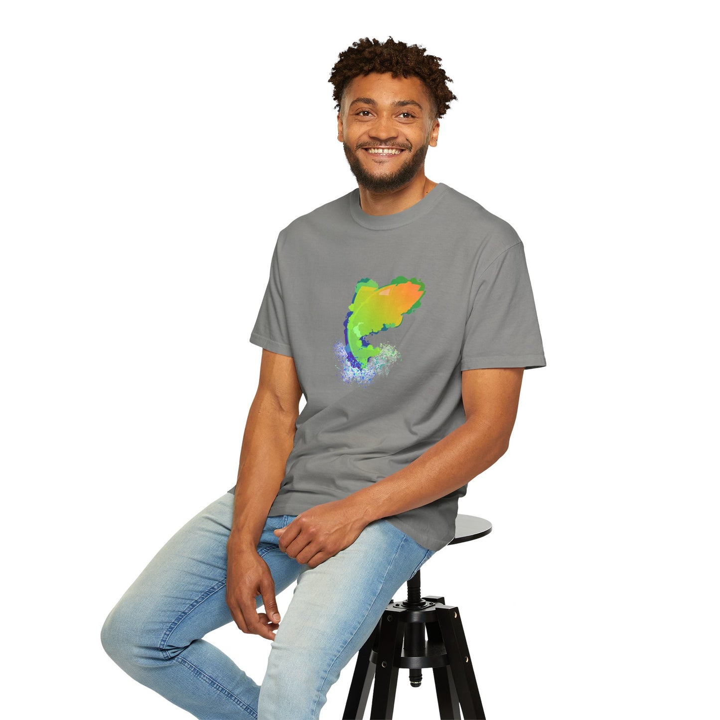 Leaping Neon Fish T-Shirt