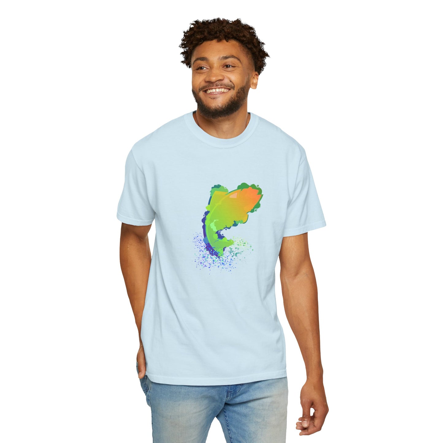 Leaping Neon Fish T-Shirt
