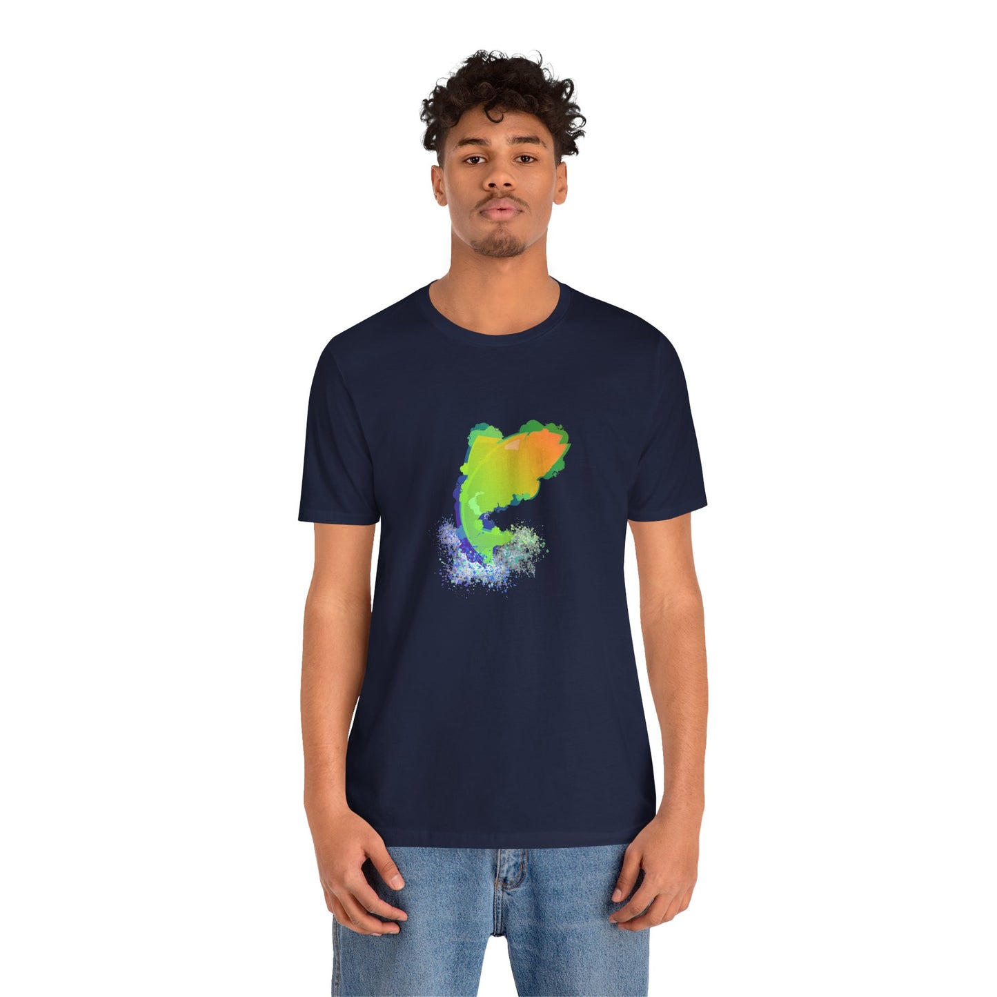 Leaping Neon Fish T-Shirt