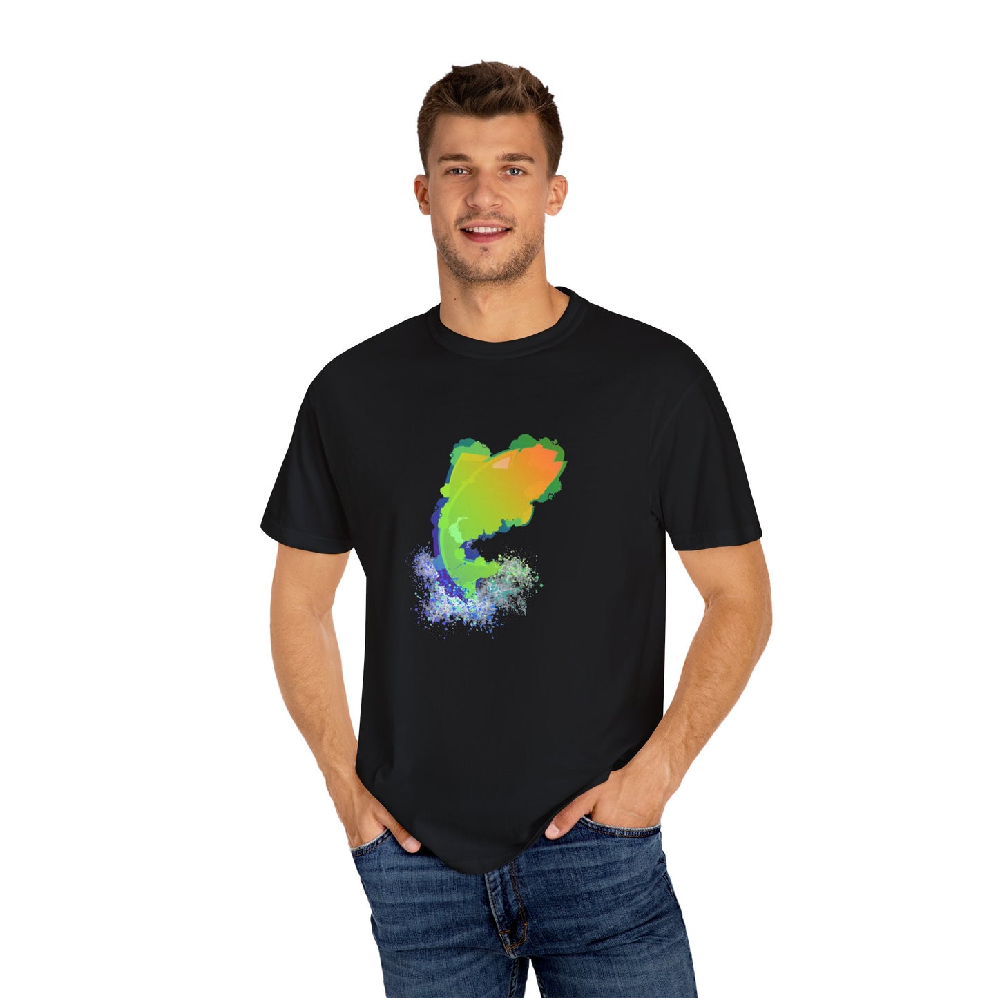 Leaping Neon Fish T-Shirt