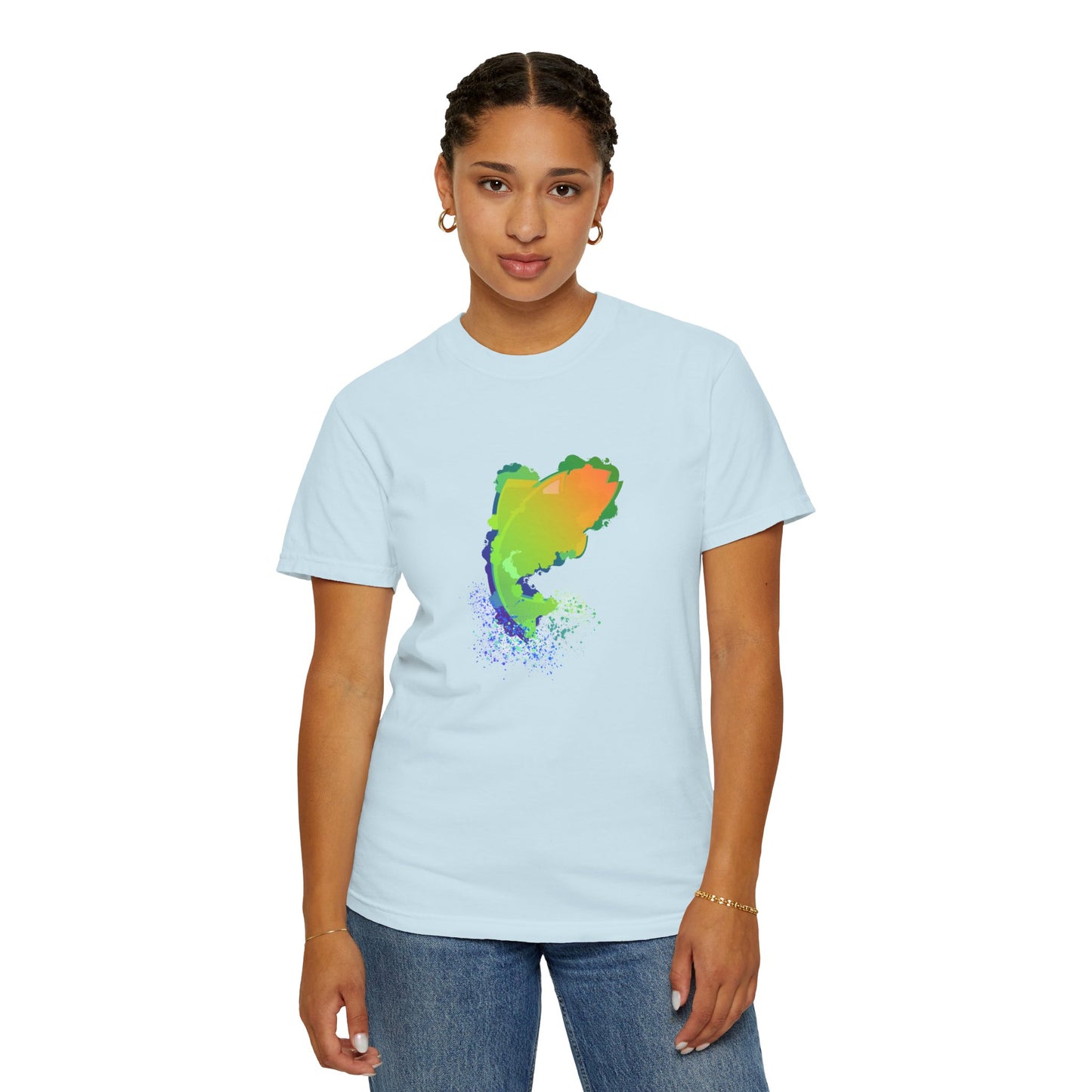 Leaping Neon Fish T-Shirt