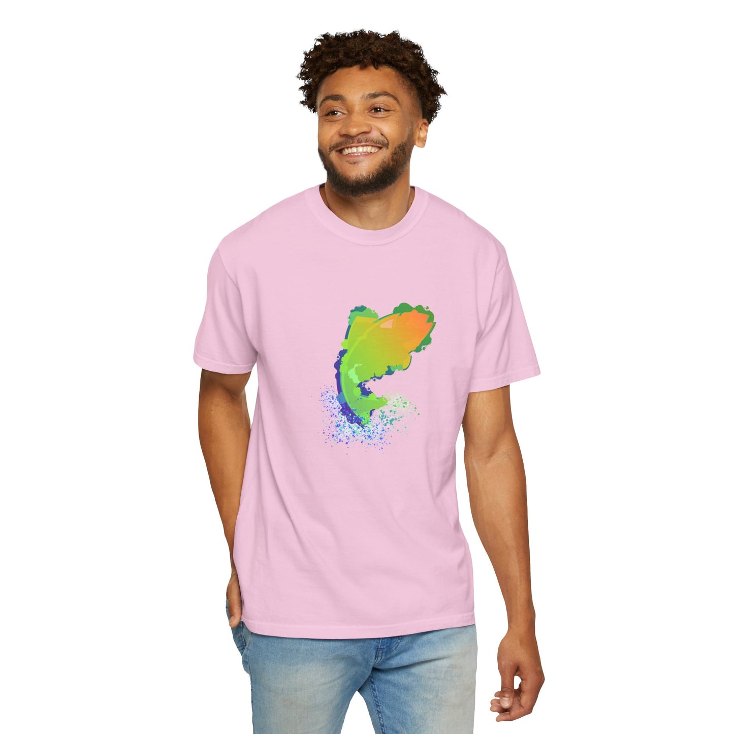 Leaping Neon Fish T-Shirt