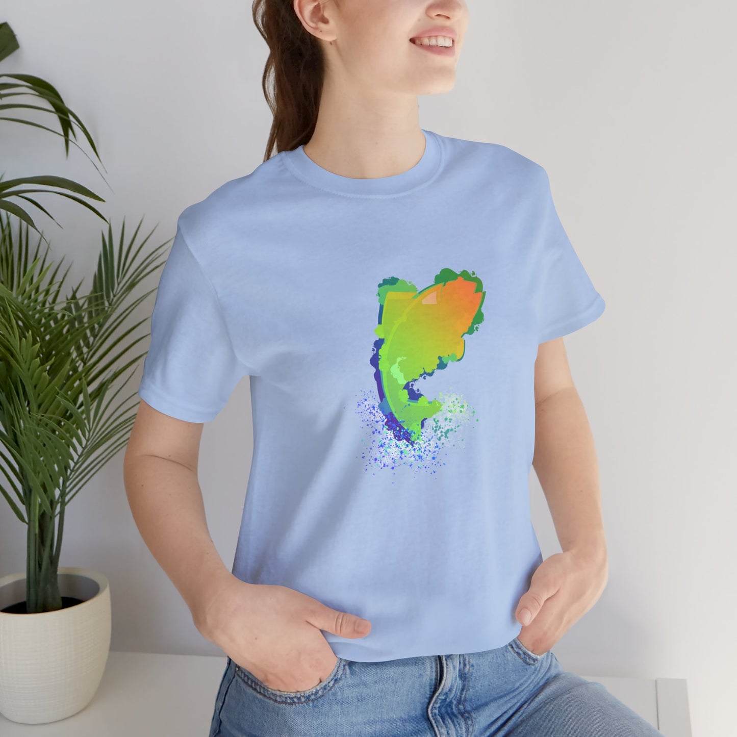 Leaping Neon Fish T-Shirt