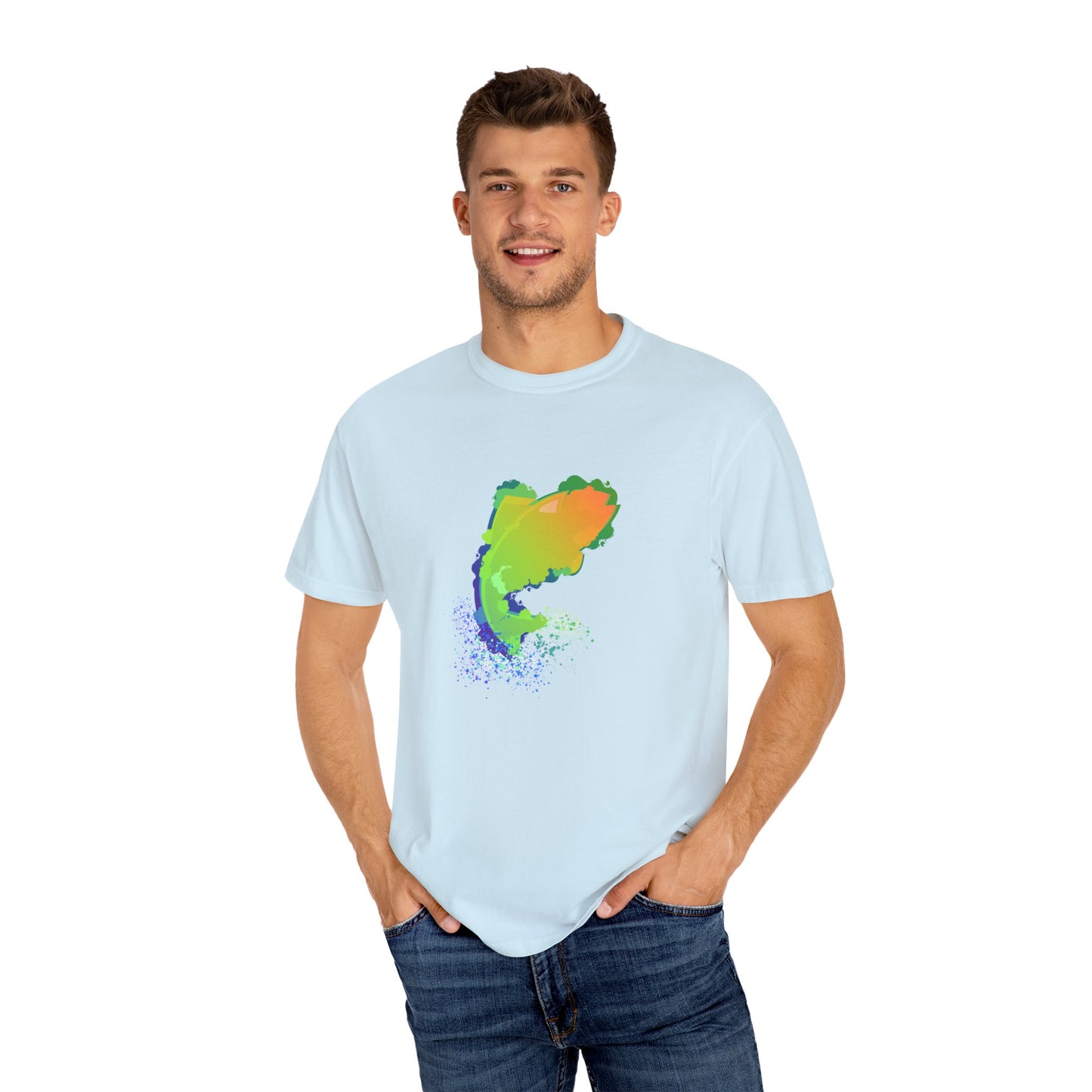 Leaping Neon Fish T-Shirt