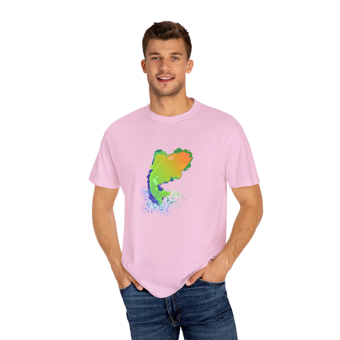 Leaping Neon Fish T-Shirt