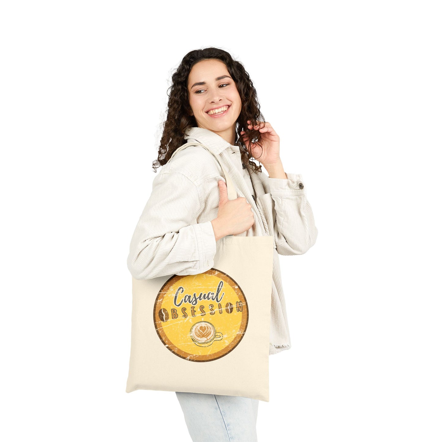 Casual Obsession Cotton Tote Bag