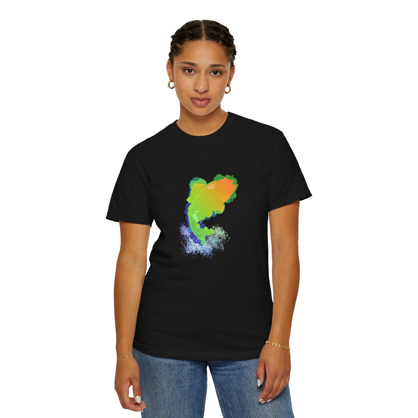 Leaping Neon Fish T-Shirt
