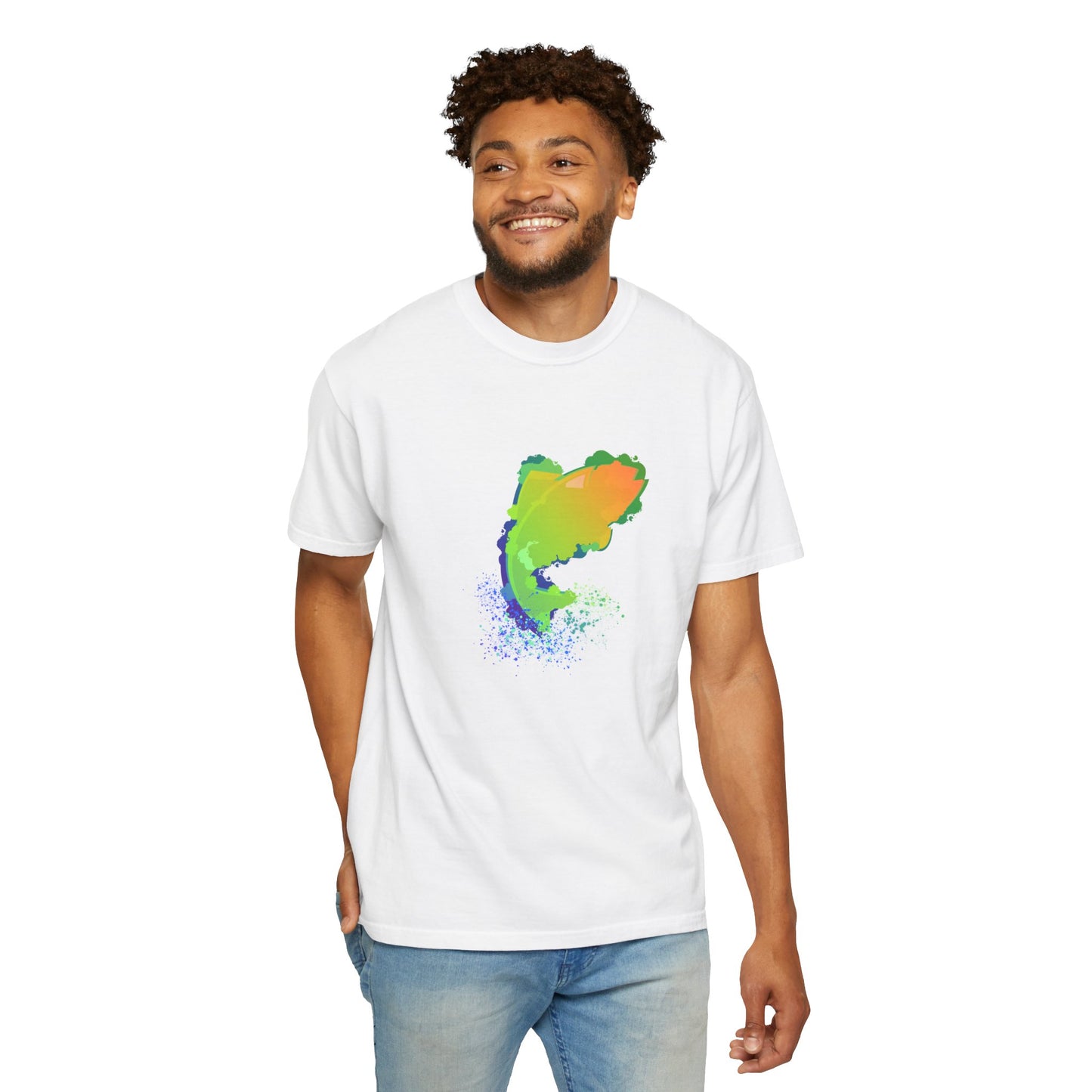 Leaping Neon Fish T-Shirt