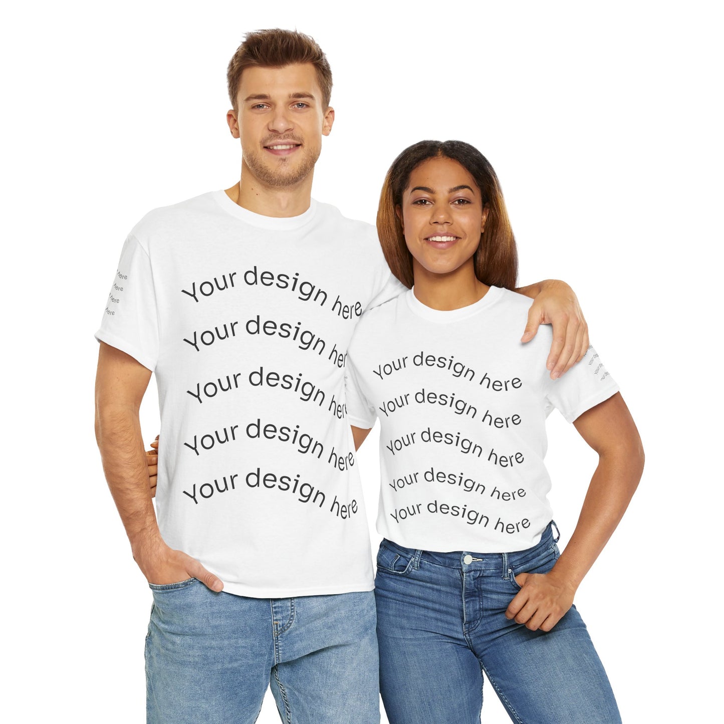 Personalise your own t-shirt(s)!
