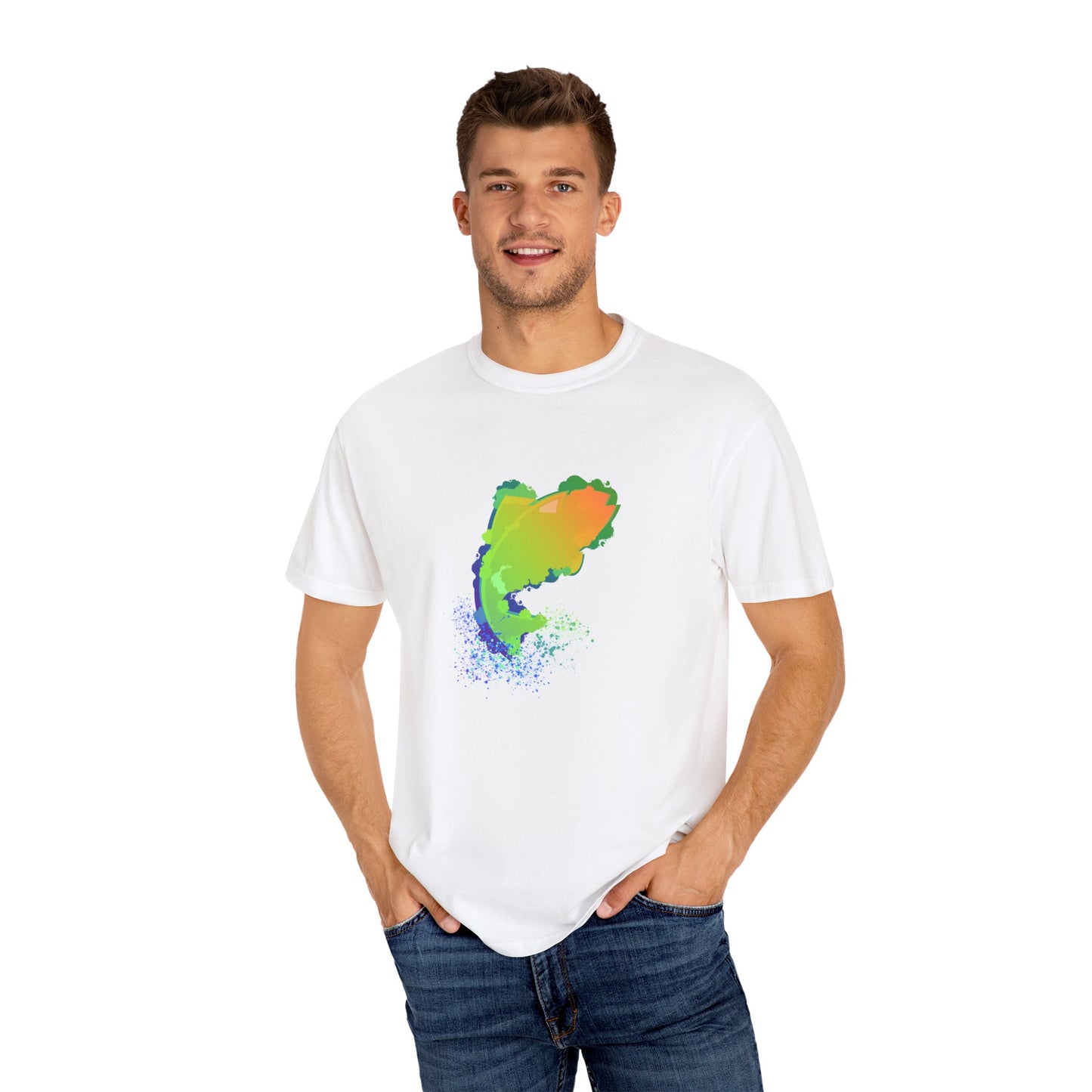 Leaping Neon Fish T-Shirt