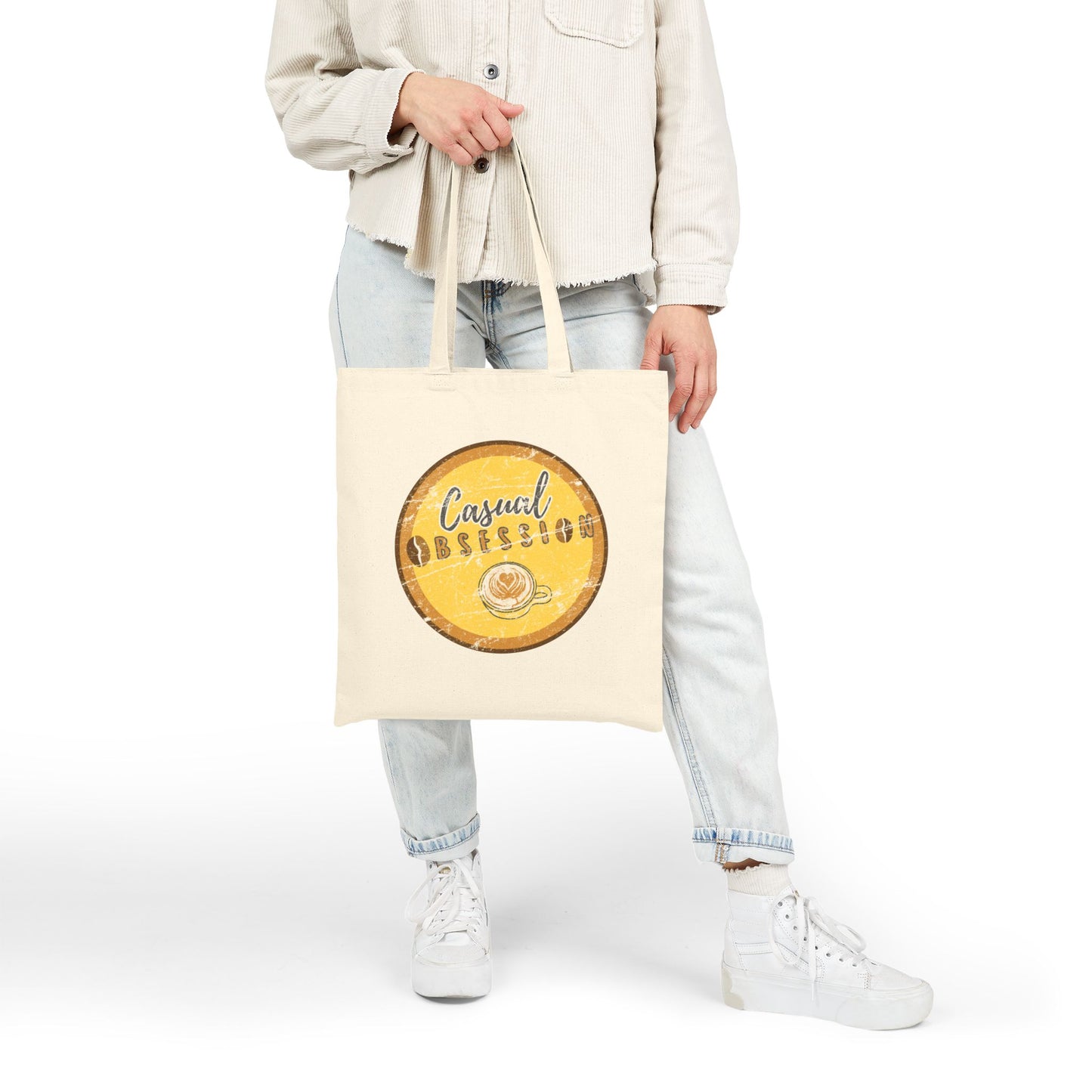 Casual Obsession Cotton Tote Bag