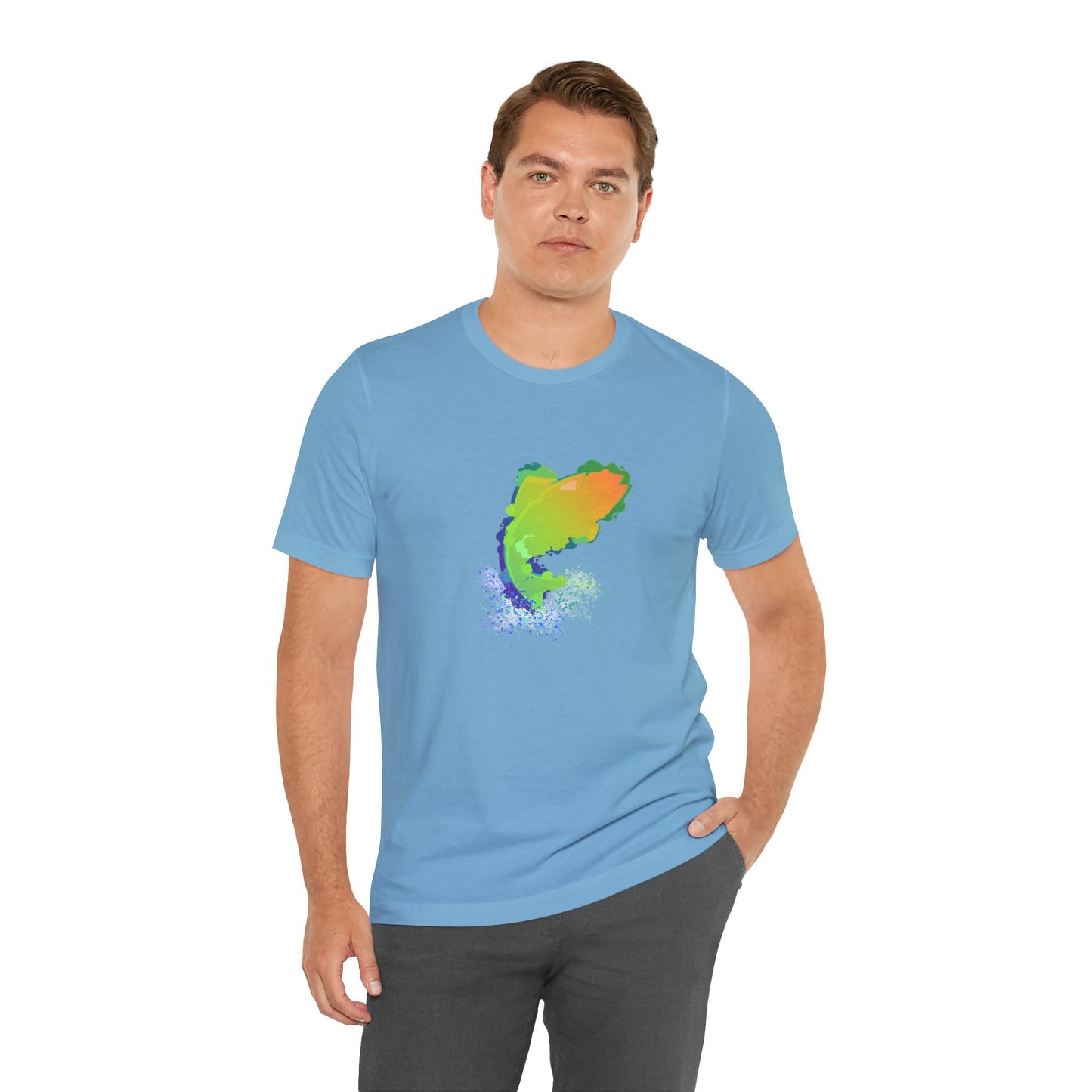 Leaping Neon Fish T-Shirt