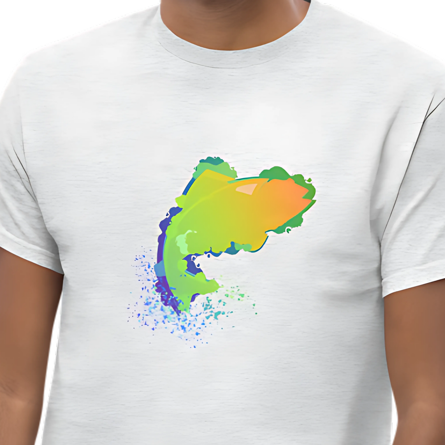 Leaping Neon Fish T-Shirt