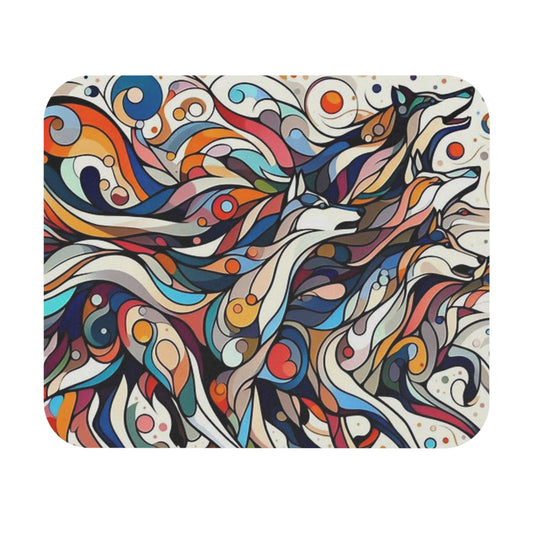Wolf Pack Mouse Pad