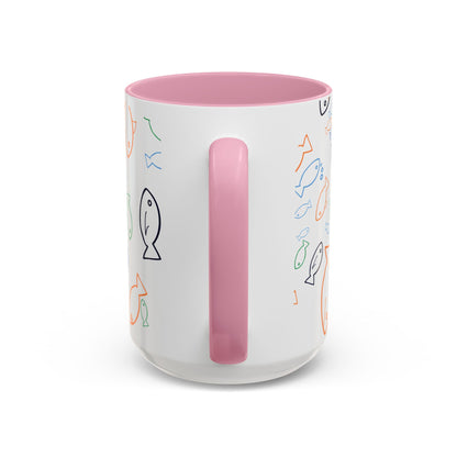 The Fish Pond Mugs (11oz, 15oz)