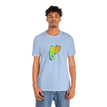 Leaping Neon Fish T-Shirt