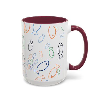 The Fish Pond Mugs (11oz, 15oz)