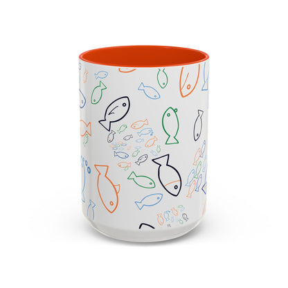 The Fish Pond Mugs (11oz, 15oz)