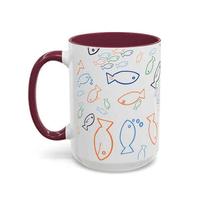 The Fish Pond Mugs (11oz, 15oz)