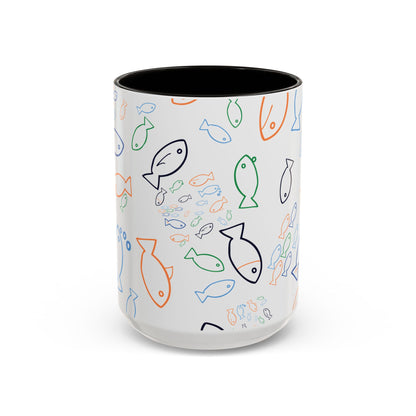 The Fish Pond Mugs (11oz, 15oz)